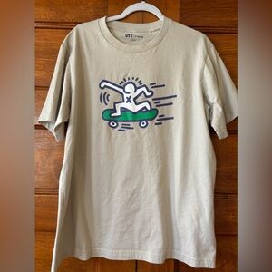 Uniqlo UT Archive Cream Keith Haring T-Shirt